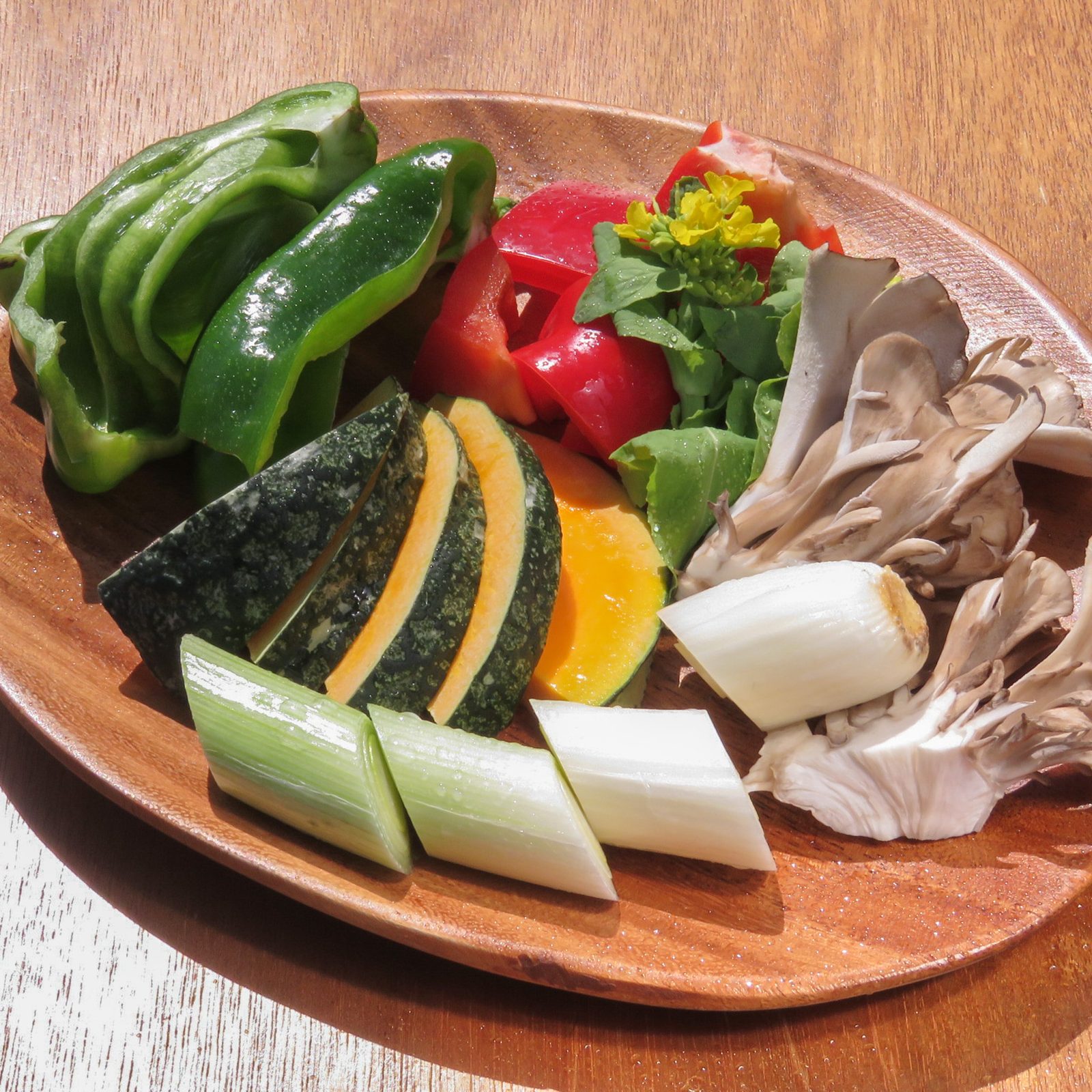 季節野菜のプレート